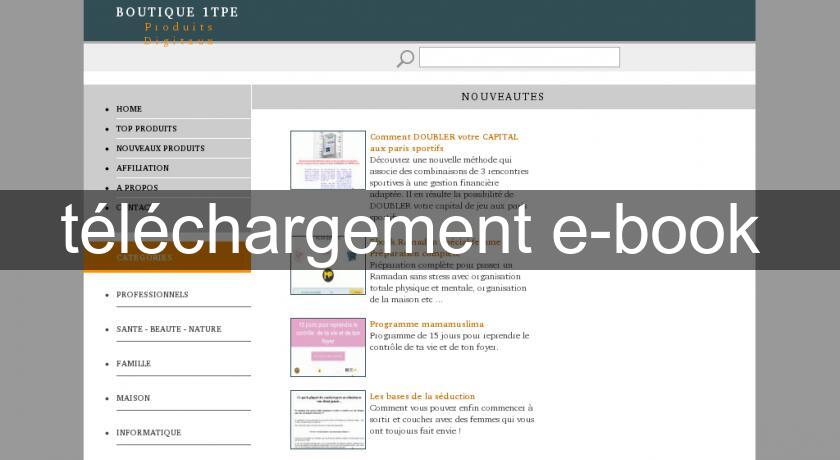 téléchargement e-book téléchargement e-book