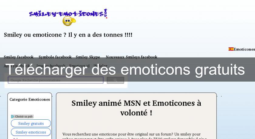 Télécharger des emoticons gratuits Télécharger des emoticons gratuits
