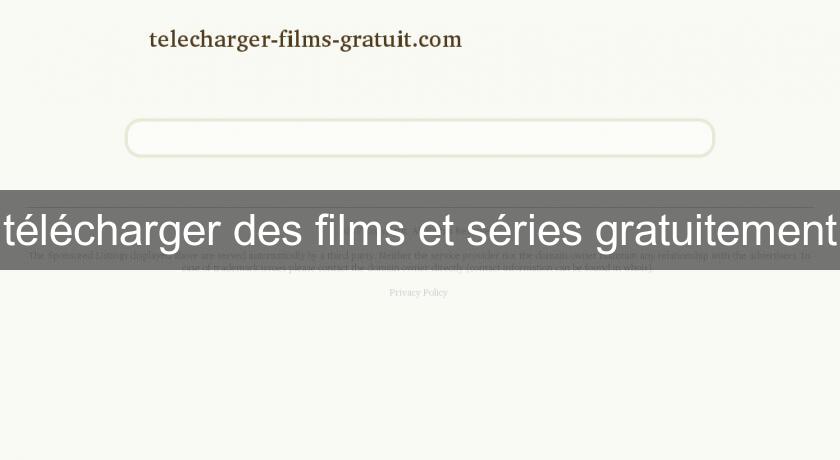 télécharger des films et séries gratuitement