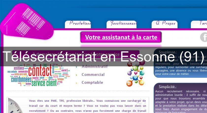 Télésecrétariat en Essonne (91) Télésecrétariat en Essonne (91)