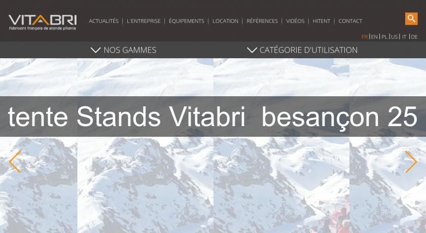 tente Stands Vitabri besançon 25 tente Stands Vitabri besançon 25