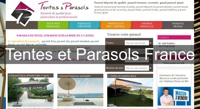 Tentes et Parasols France