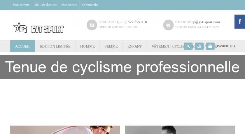 Tenue de cyclisme professionnelle Tenue de cyclisme professionnelle