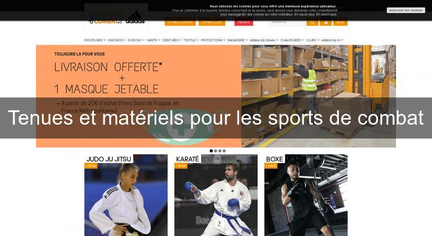 Tenues et matériels pour les sports de combat Tenues et matériels pour les sports de combat