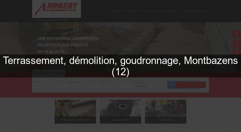 Terrassement, démolition, goudronnage, Montbazens (12) Terrassement, démolition, goudronnage, Montbazens (12)
