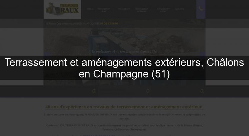 Terrassement et aménagements extérieurs, Châlons en Champagne (51) Terrassement et aménagements extérieurs, Châlons en Champagne (51)
