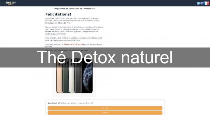 Thé Detox naturel