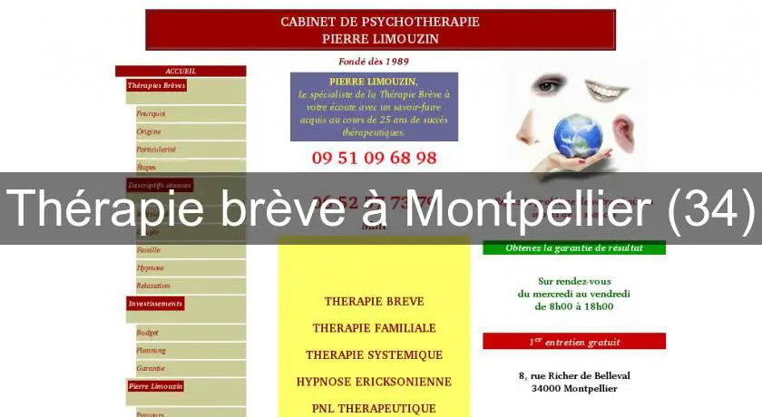 Thérapie brève à Montpellier (34)