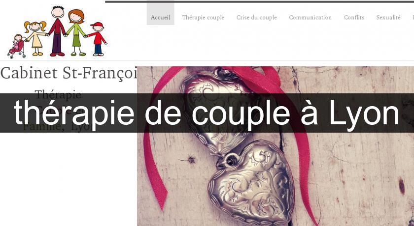 thérapie de couple à Lyon