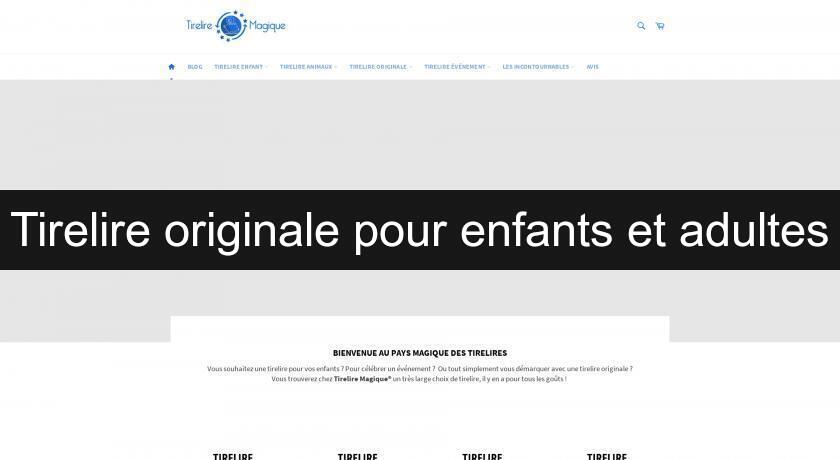 Tirelire originale pour enfants et adultes Tirelire originale pour enfants et adultes