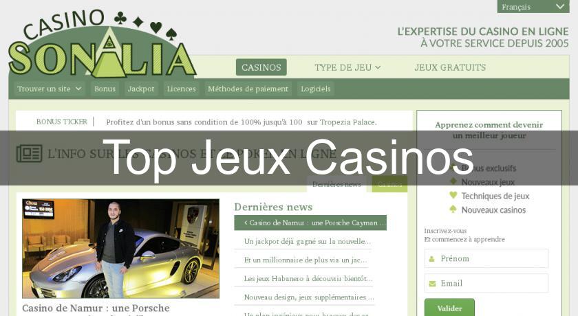 Top Jeux Casinos