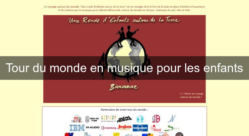 Tour du monde en musique pour les enfants