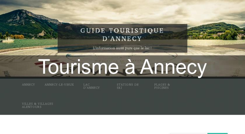 Tourisme à Annecy