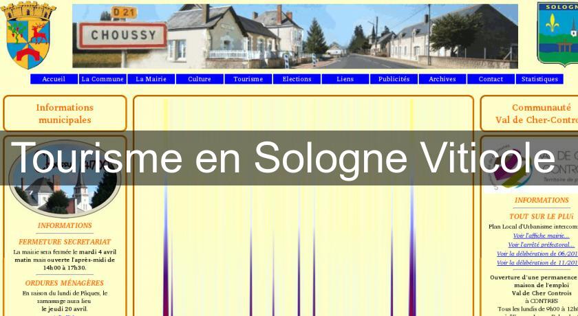 Tourisme en Sologne Viticole Tourisme en Sologne Viticole
