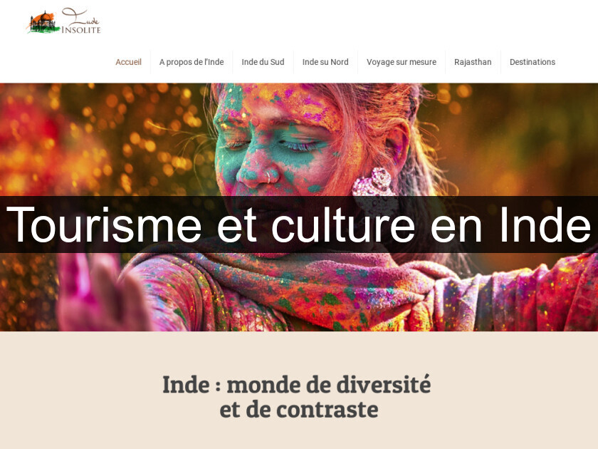 Tourisme et culture en Inde Tourisme et culture en Inde