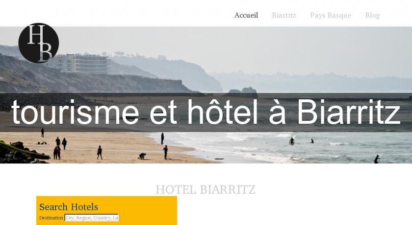tourisme et hôtel à Biarritz