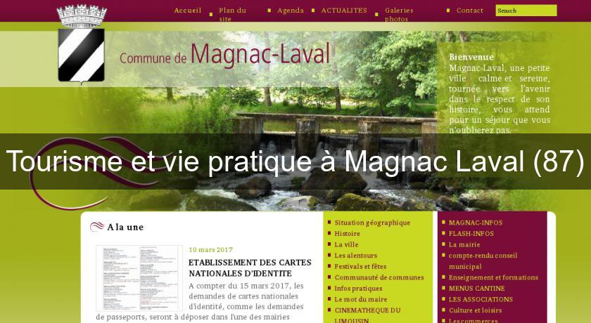 Tourisme et vie pratique à Magnac Laval (87) Tourisme et vie pratique à Magnac Laval (87)