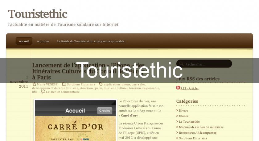 Touristethic Touristethic