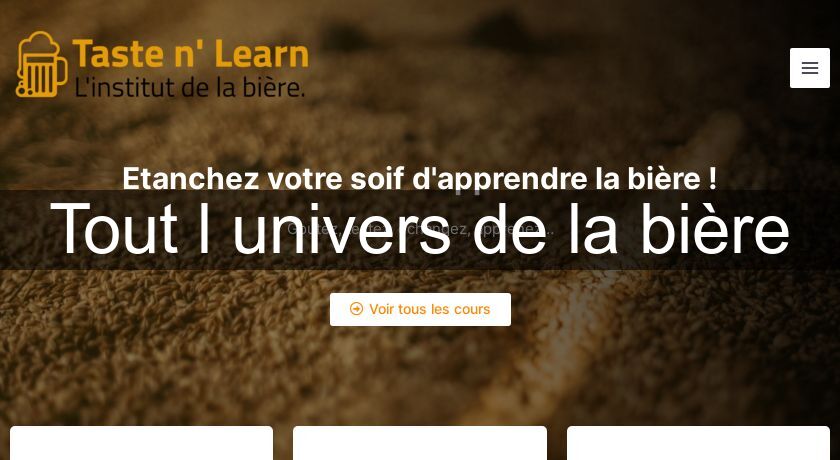 Tout l'univers de la bière