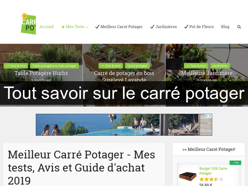 Tout savoir sur le carré potager Tout savoir sur le carré potager