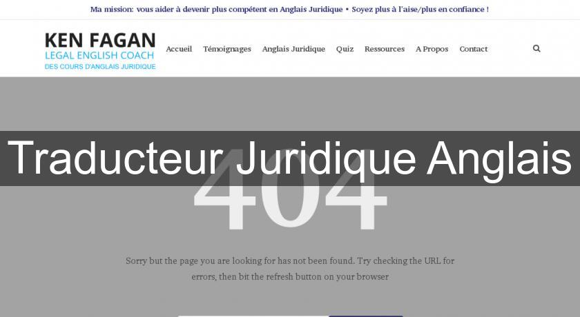 Traducteur Juridique Anglais Traducteur Juridique Anglais
