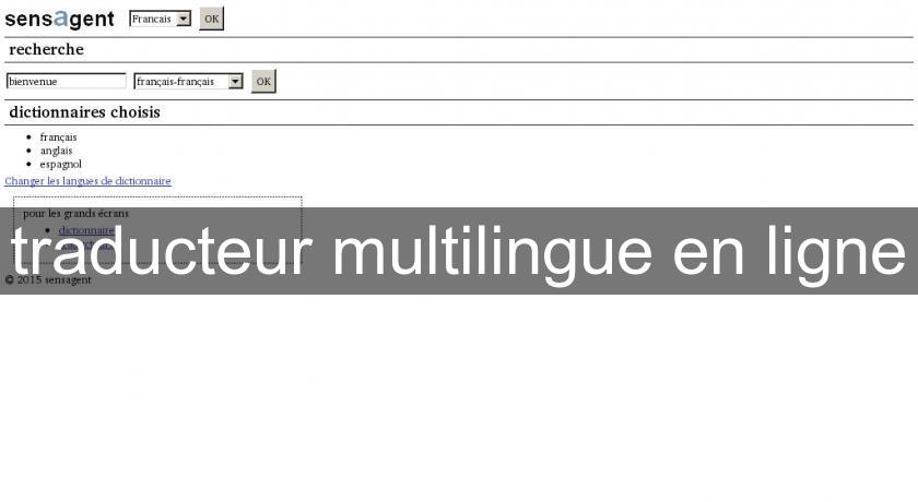traducteur multilingue en ligne traducteur multilingue en ligne