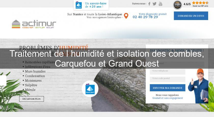 Traitement de l'humidité et isolation des combles, Carquefou et Grand Ouest Traitement de l'humidité et isolation des combles, Carquefou et Grand Ouest