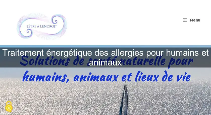 Traitement énergétique des allergies pour humains et animaux