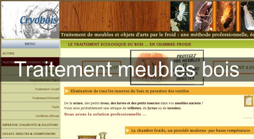 Traitement meubles bois Traitement meubles bois