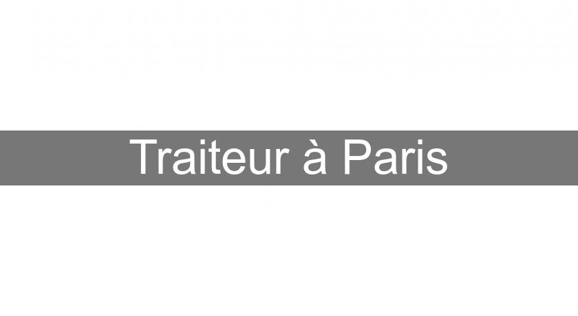 Traiteur à Paris