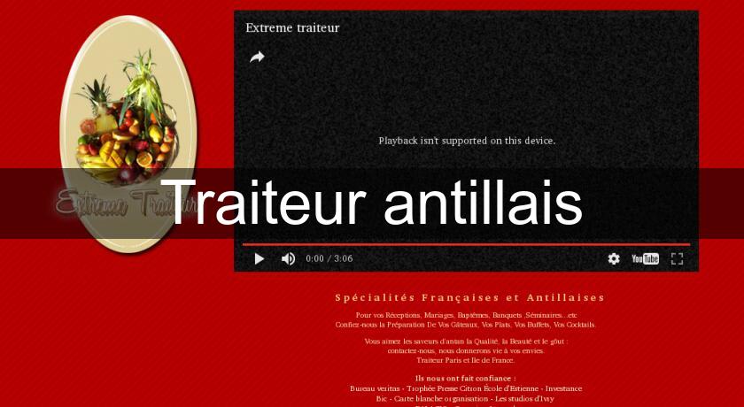 Traiteur antillais