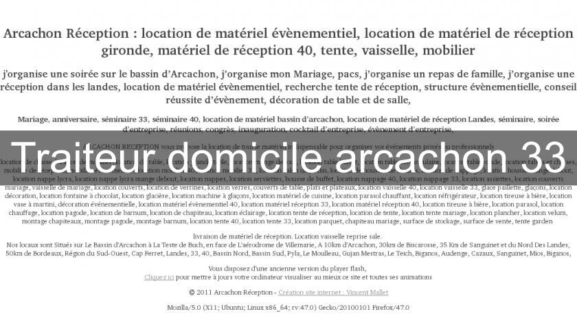 Traiteur domicile arcachon 33 Traiteur domicile arcachon 33