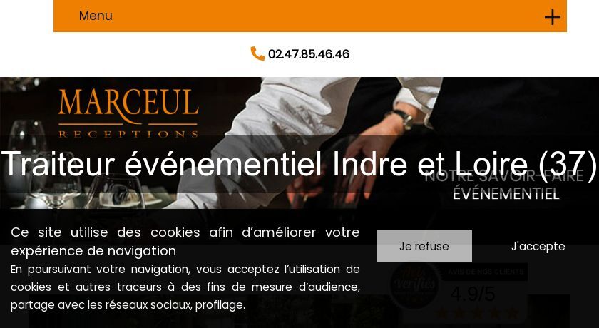 Traiteur événementiel Indre et Loire (37) Traiteur événementiel Indre et Loire (37)