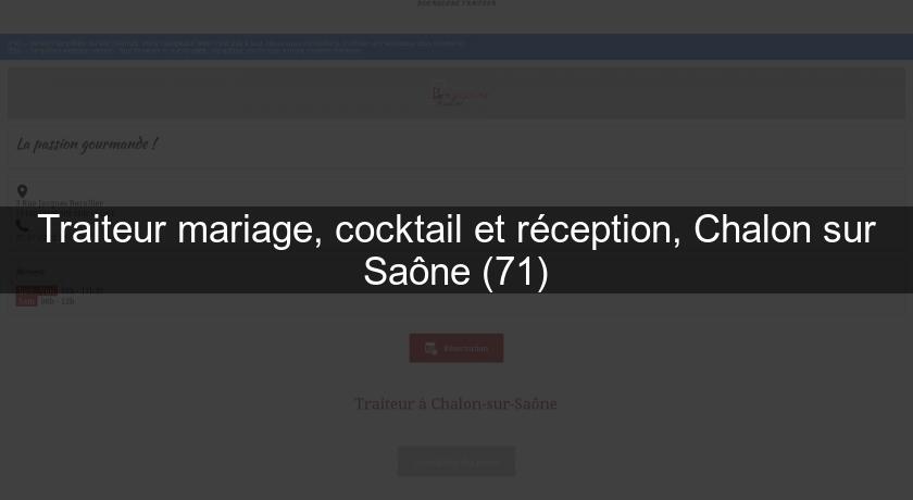 Traiteur mariage, cocktail et réception, Chalon sur Saône (71) Traiteur mariage, cocktail et réception, Chalon sur Saône (71)