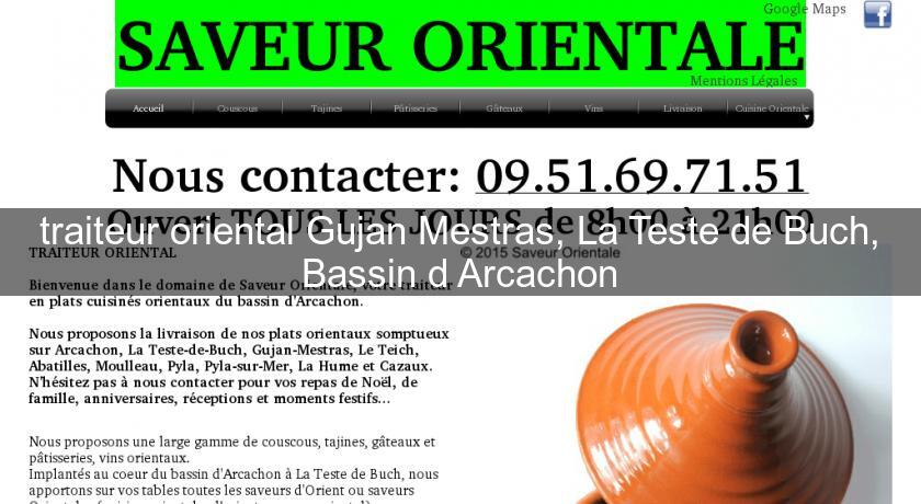 traiteur oriental Gujan Mestras, La Teste de Buch, Bassin d'Arcachon