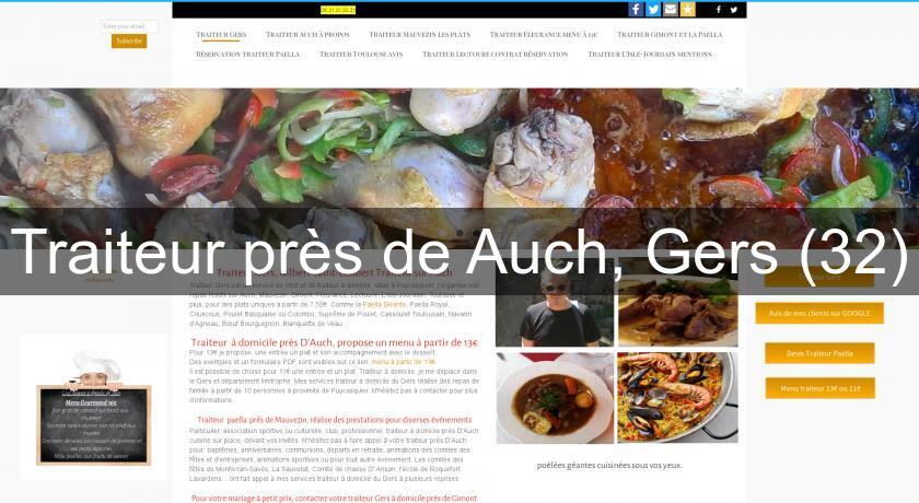 Traiteur près de Auch, Gers (32) Traiteur près de Auch, Gers (32)