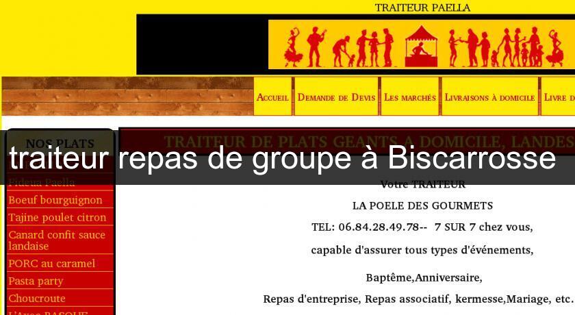 traiteur repas de groupe à Biscarrosse 