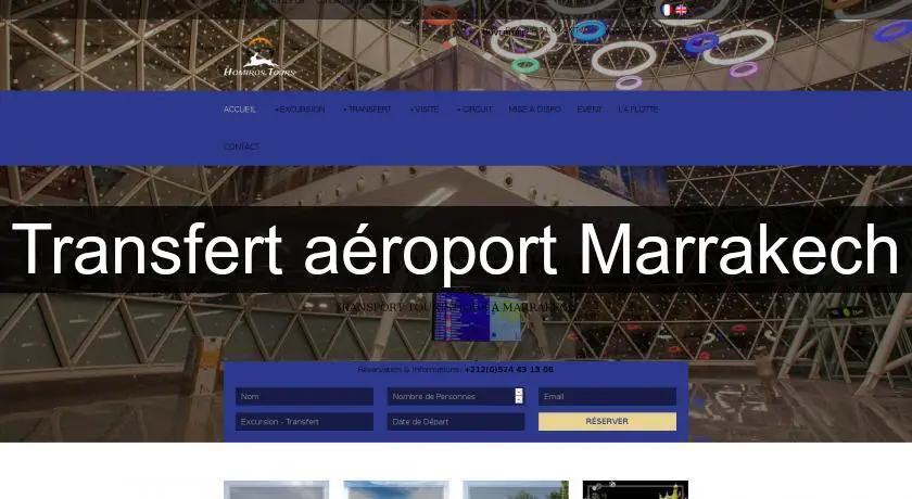 Transfert aéroport Marrakech