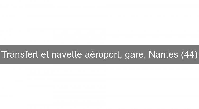 Transfert et navette aéroport, gare, Nantes (44) Transfert et navette aéroport, gare, Nantes (44)