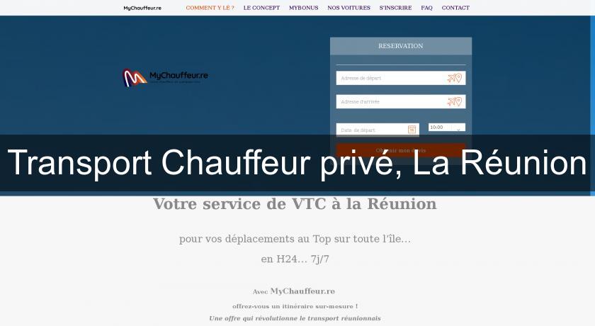 Transport Chauffeur privé, La Réunion Transport Chauffeur privé, La Réunion