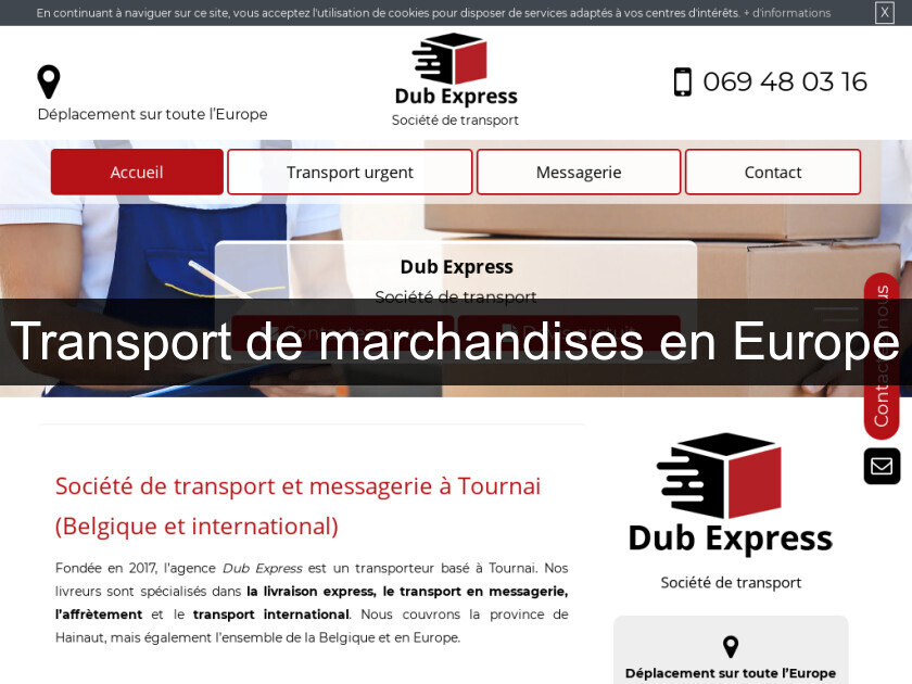Transport de marchandises en Europe Transport de marchandises en Europe