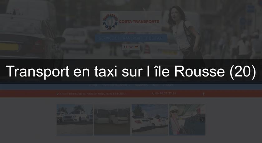 Transport en taxi sur l'île Rousse (20)