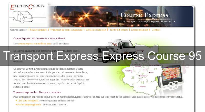 Transport Express Express Course 95 Transport Express Express Course 95