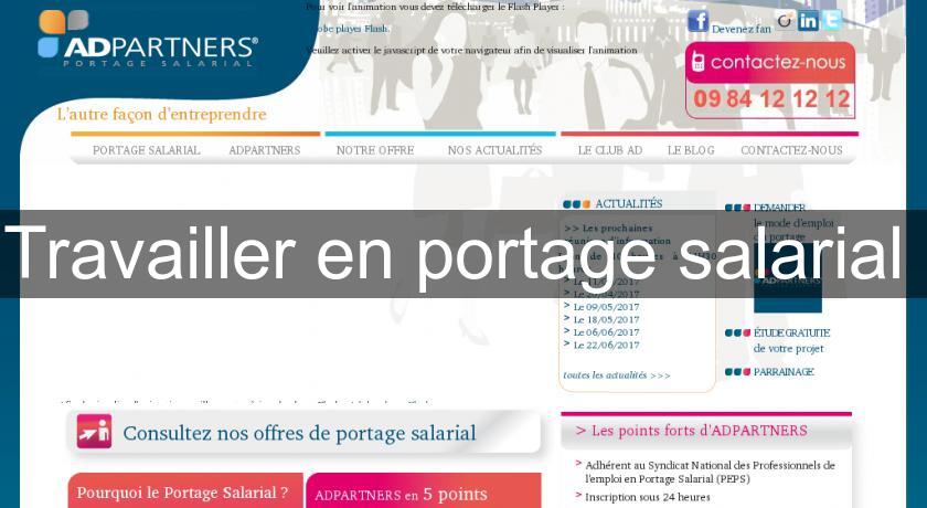 Travailler en portage salarial Travailler en portage salarial
