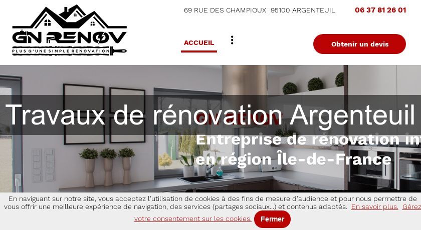 Travaux de rénovation Argenteuil Travaux de rénovation Argenteuil