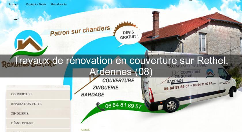 Travaux de rénovation en couverture sur Rethel, Ardennes (08) Travaux de rénovation en couverture sur Rethel, Ardennes (08)