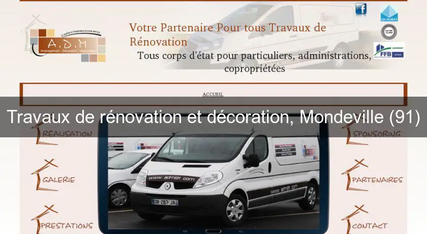 Travaux de rénovation et décoration, Mondeville (91)