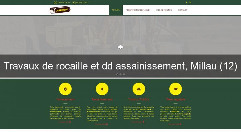 Travaux de rocaille et dd'assainissement, Millau (12) Travaux de rocaille et dd'assainissement, Millau (12)