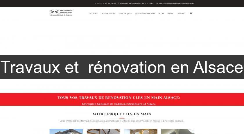 Travaux et rénovation en Alsace Travaux et rénovation en Alsace