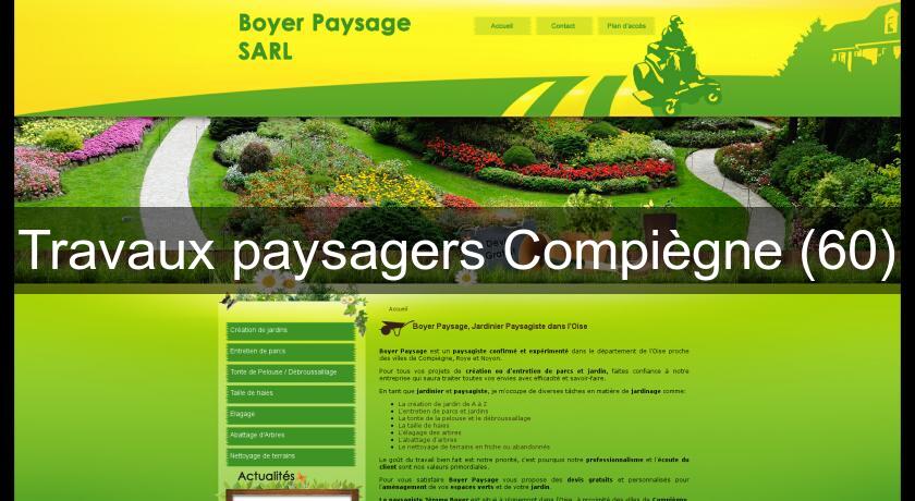 Travaux paysagers Compiègne (60) Travaux paysagers Compiègne (60)